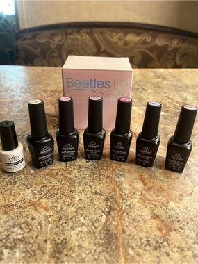 Beetles Brand Gel Nail Polish Set - LED and UV polish.